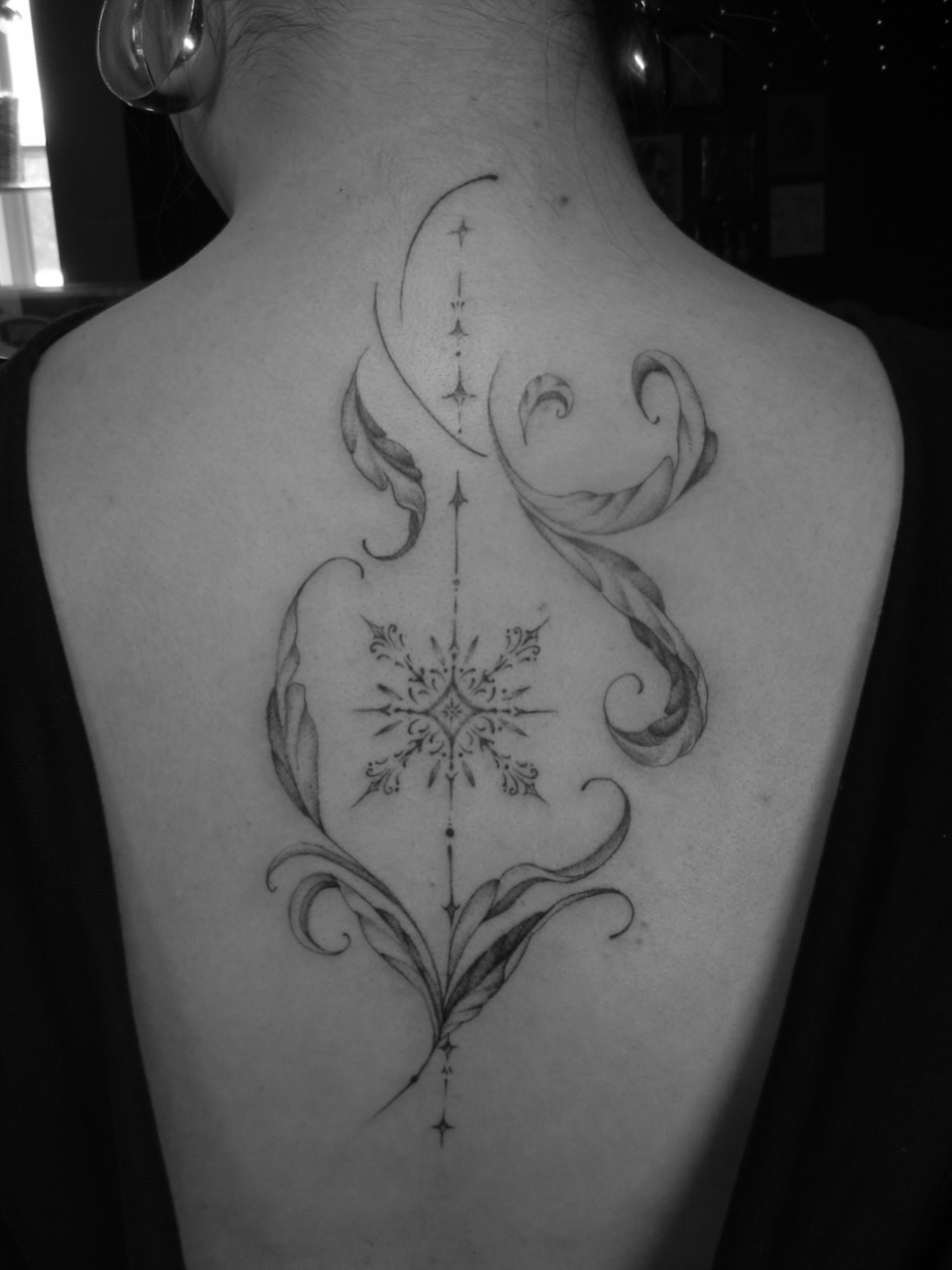 Tattoo by @black.swan.tattoos — fine_line, ornamental