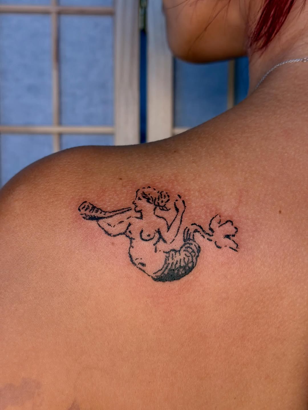 Tattoo by @slendels โ fine_line, sketch