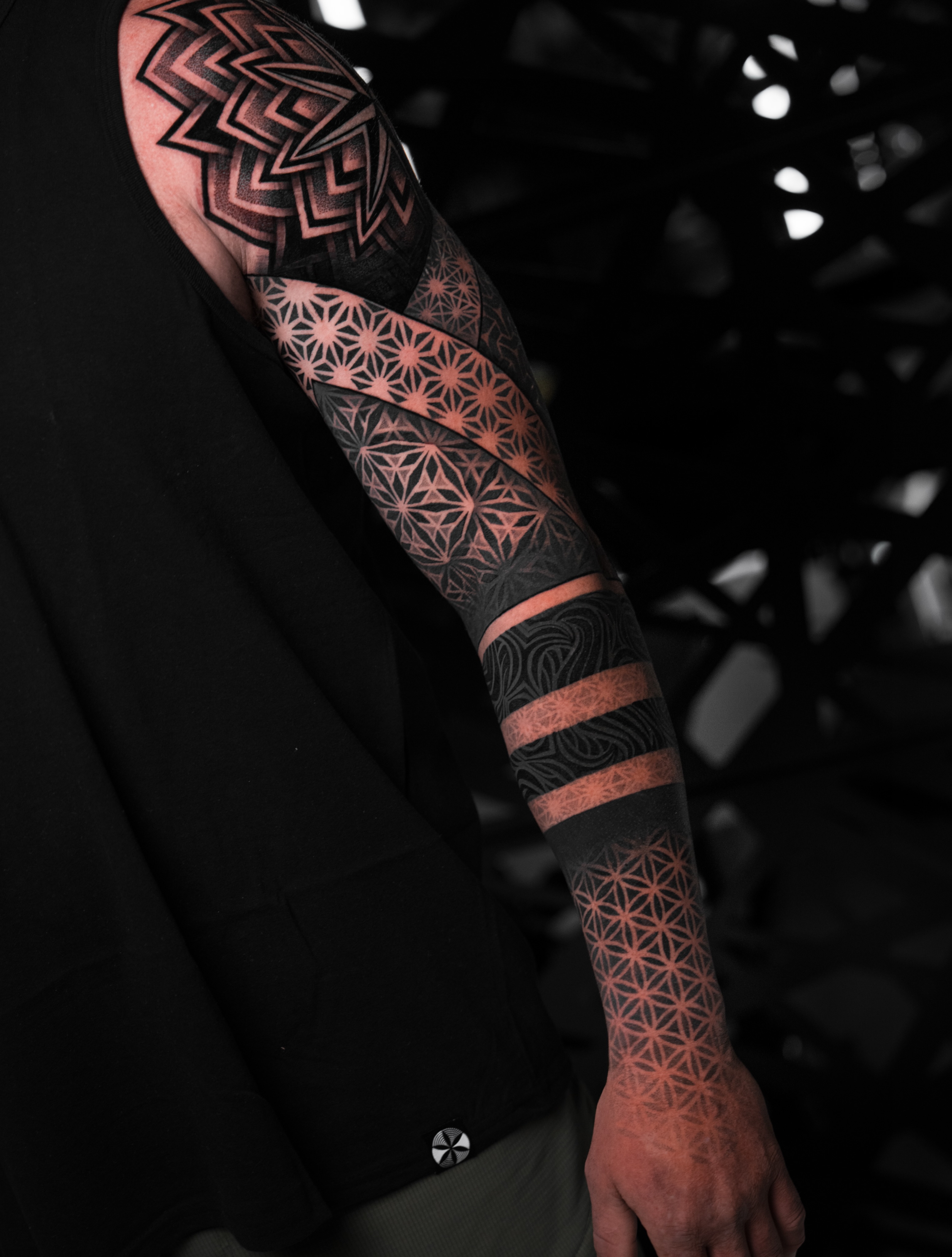 Tattoo by @ilyacascad — geometric, blackwork