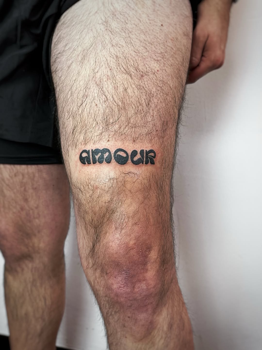 Tattoo by @culottee.ttt — lettering_script, blackwork