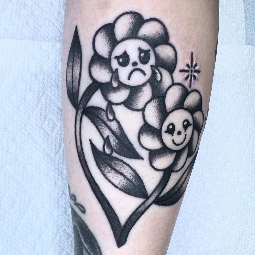 Tattoo by @missdeltoro — black_and_grey