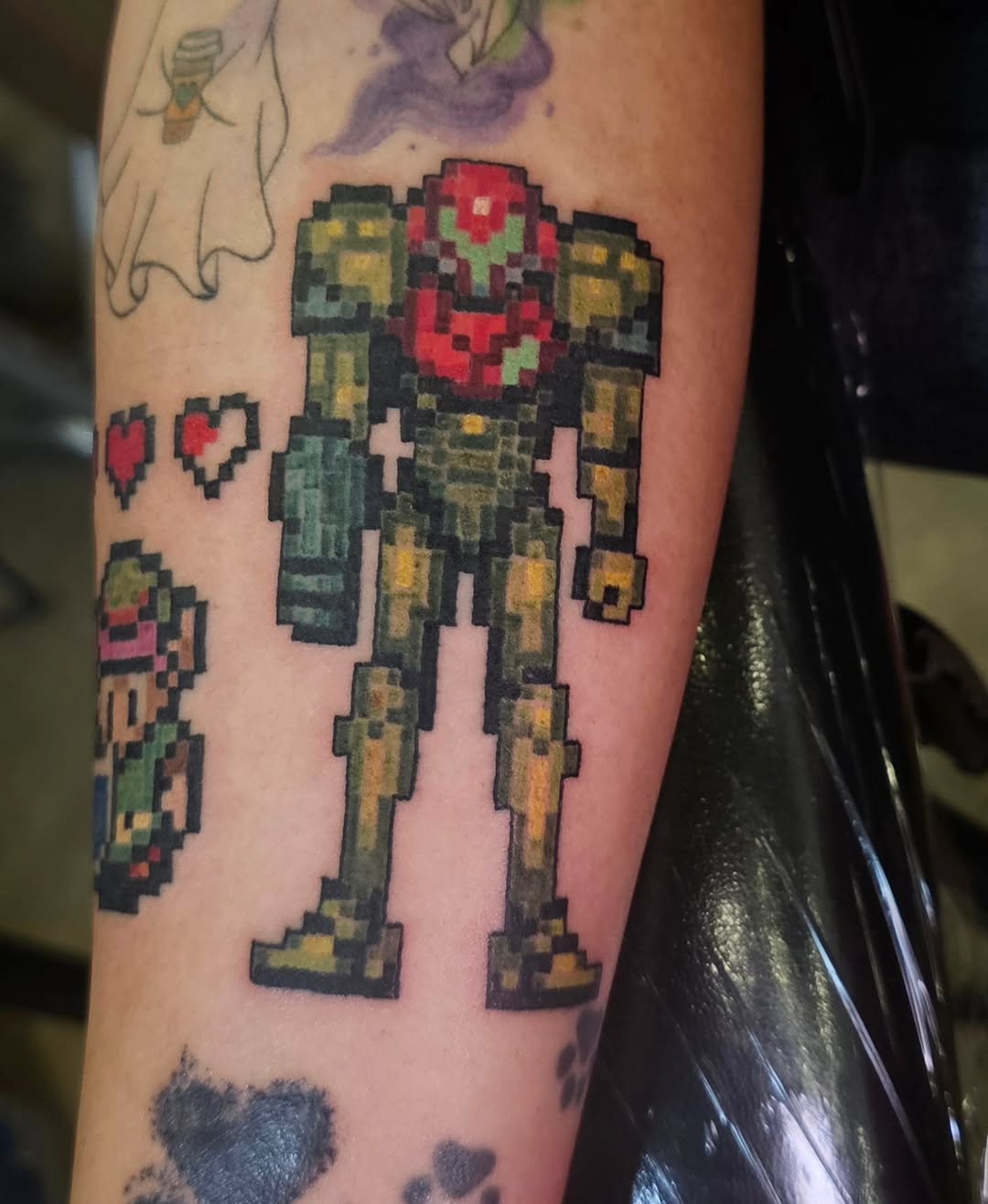 Tattoo by @omni.pleco — anime