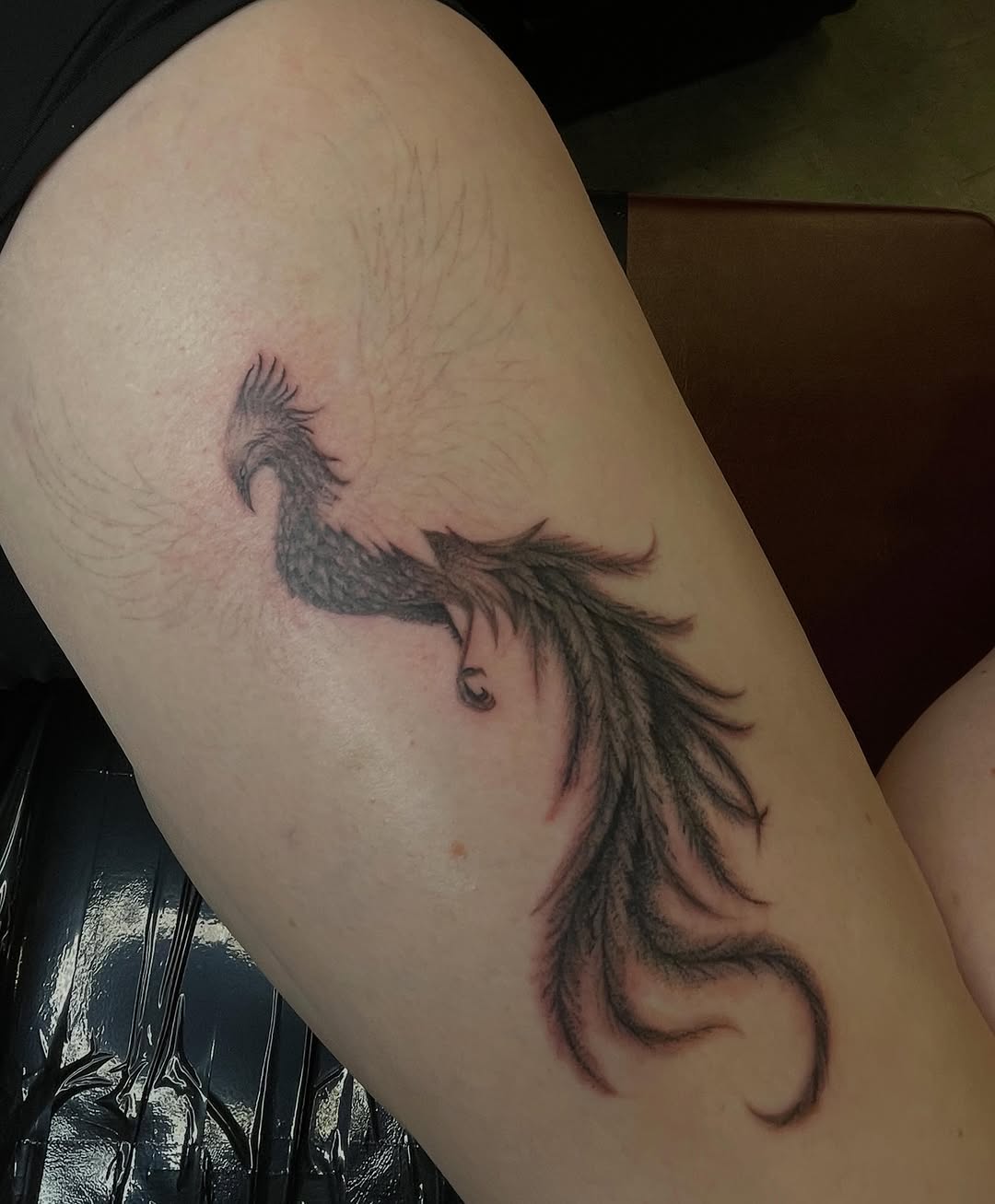 Tattoo by @jennanabread_ink — black_and_grey, realism