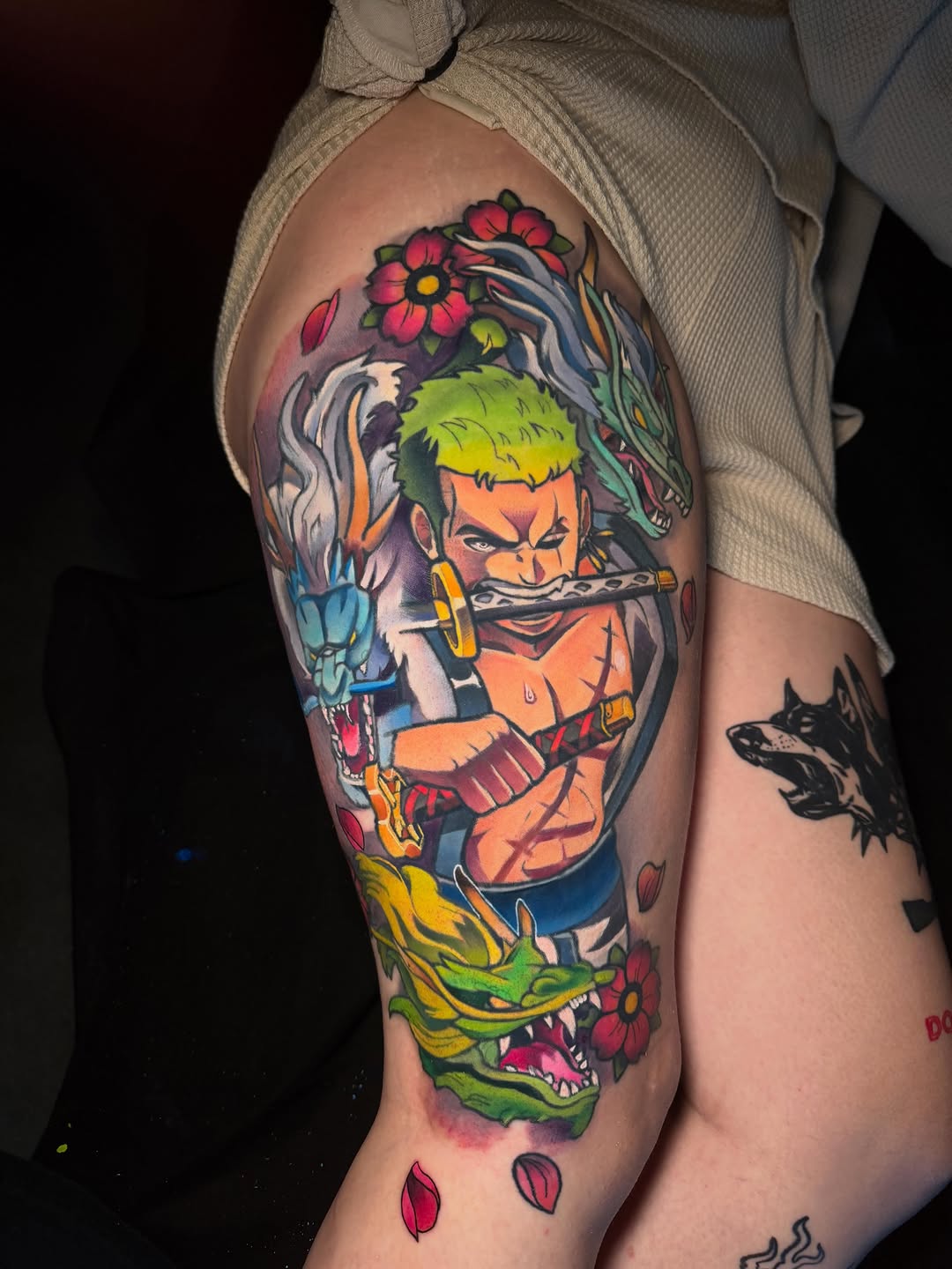 Tattoo by @kennyctattoos — anime, illustrative