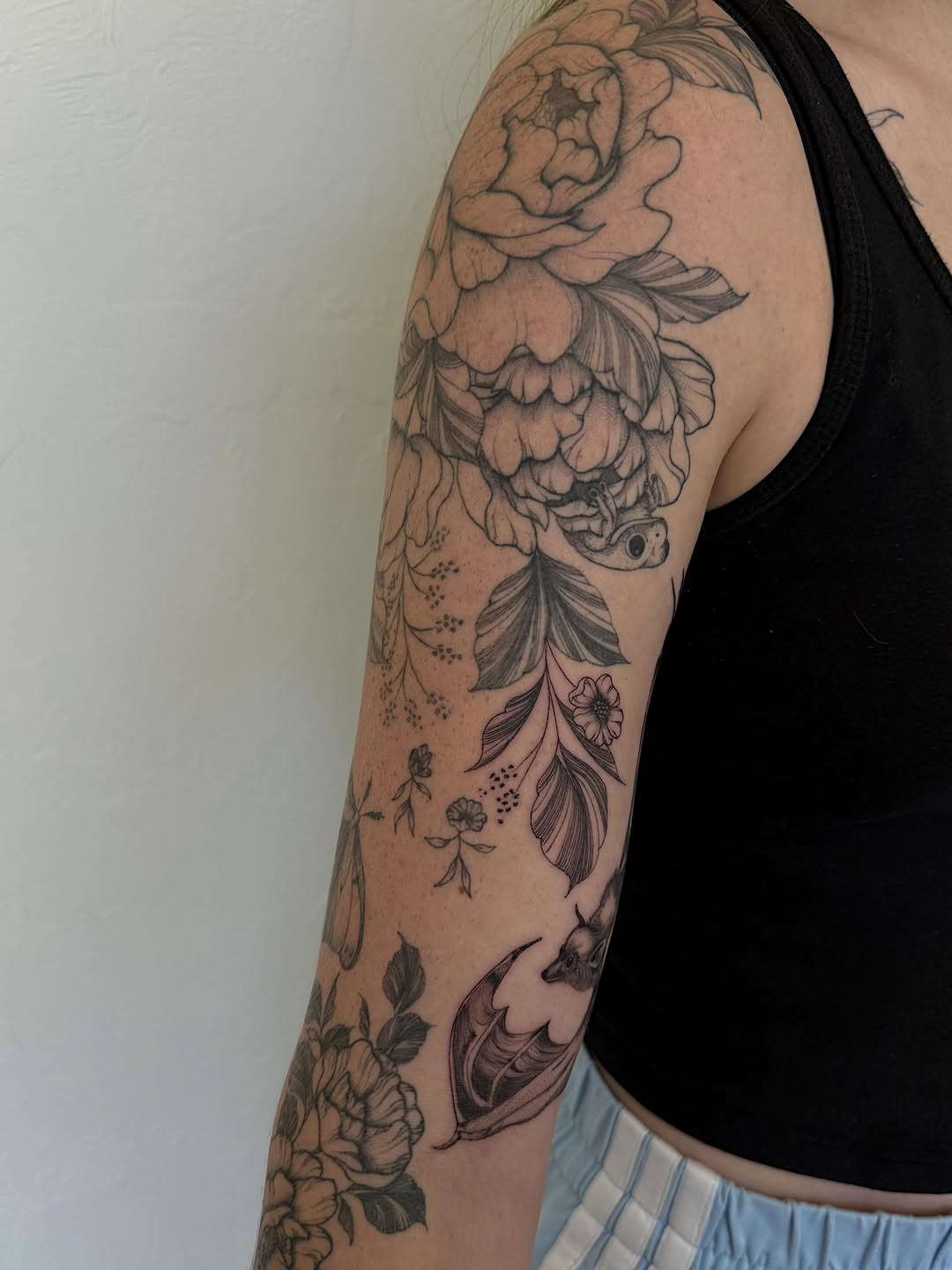 Tattoo by @bohemycollective — illustrative, black_and_grey