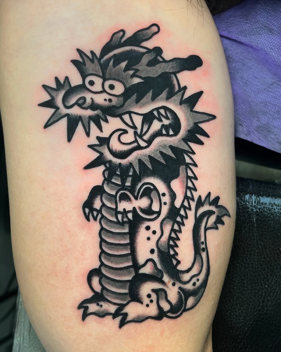 Tattoo by @tattoodust — american_traditional