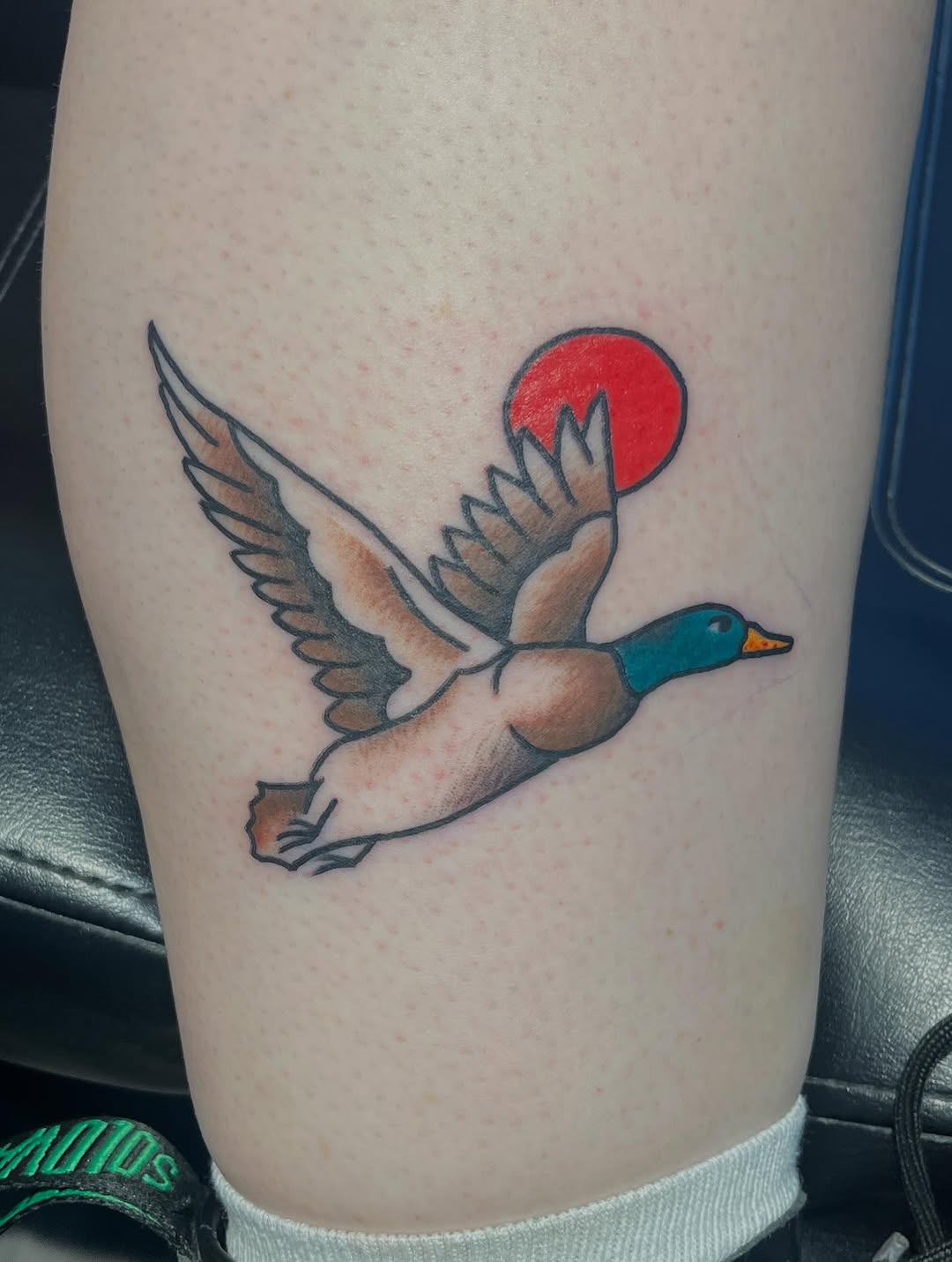 Tattoo by @jessp_tattoo — american_traditional, illustrative
