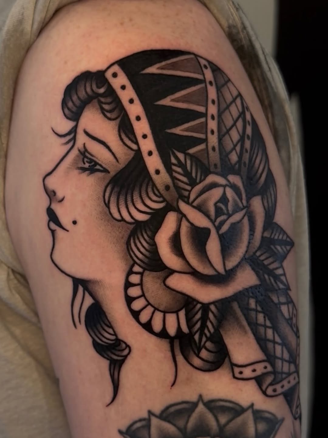 Tattoo by @coryallentattoos β american_traditional, black_and_grey