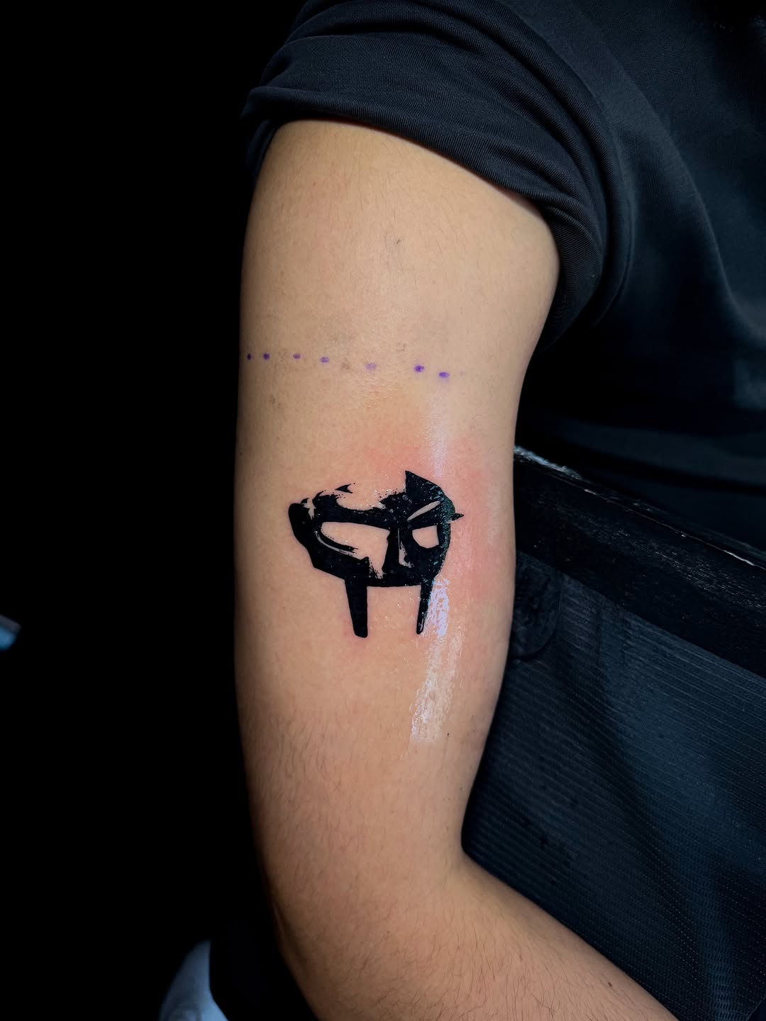 Tattoo by @ink.byav — blackwork, illustrative