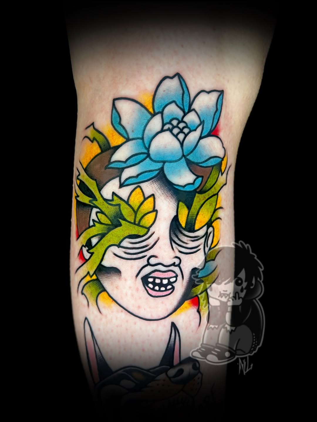 Tattoo by @nateleslietattoo — neo_traditional, illustrative