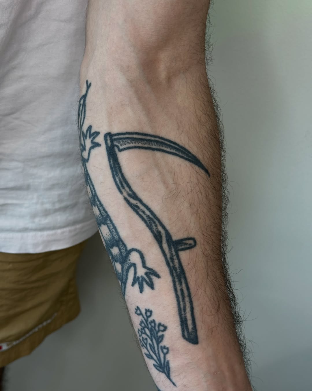 Tattoo by @almost_tattoos — blackwork