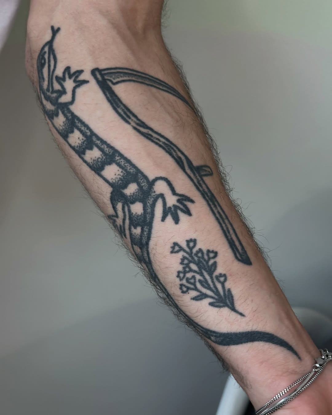 Tattoo by @almost_tattoos — dotwork