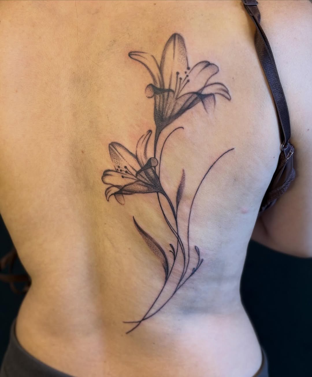 Tattoo by @sin_sidney_tatts — fine_line, black_and_grey