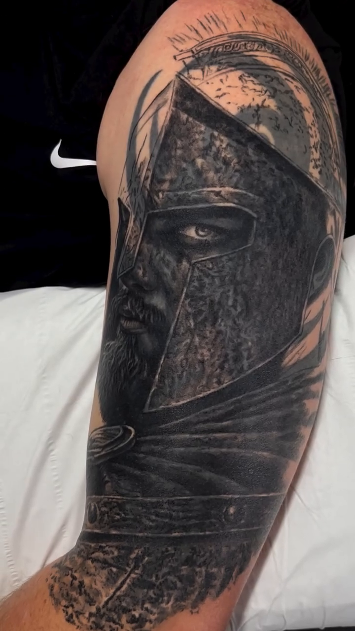 Tattoo by @cipri.suciutattoo — realism, black_and_grey