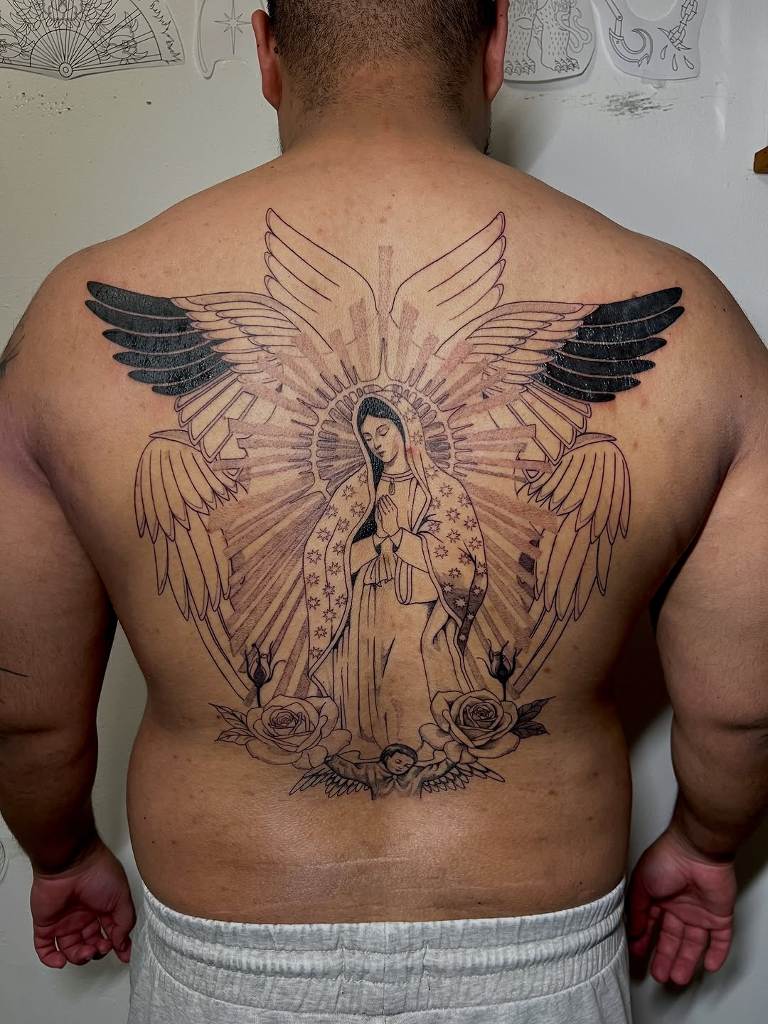 Tattoo by @bloodkimchi β black_and_grey