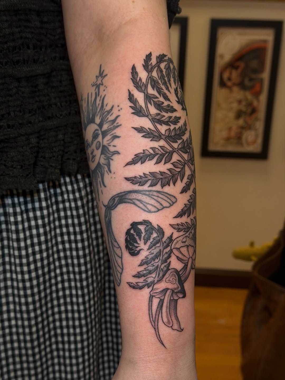 Tattoo by @gianna.tattoos — black_and_grey