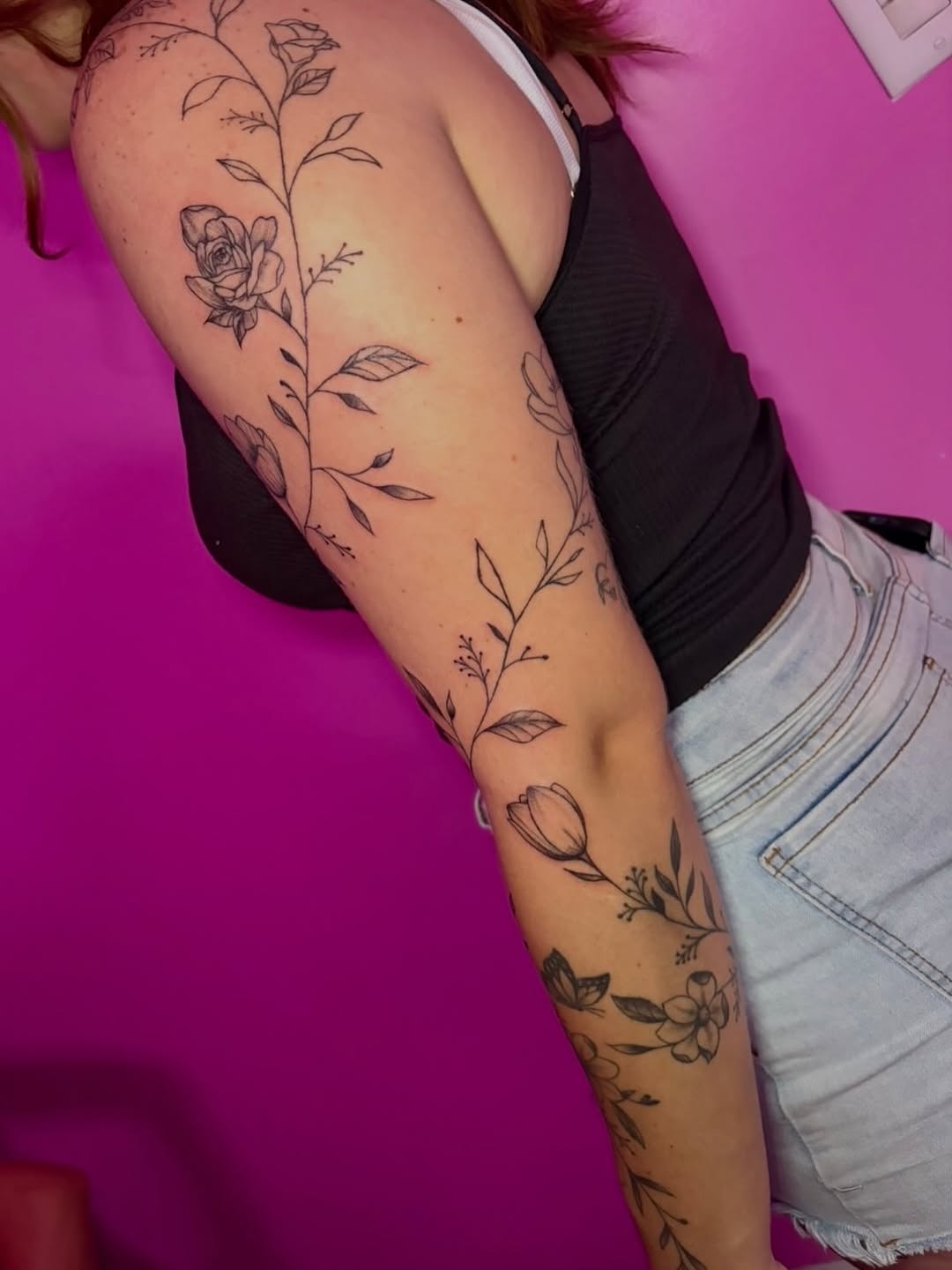 Tattoo by @pinklavishtattoos โ fine_line, illustrative