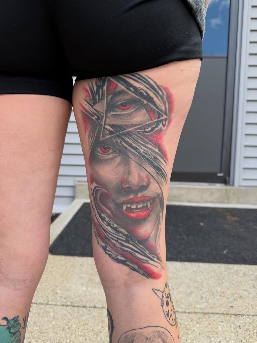 Tattoo by @tattoosbyfe — realism, dark_realism