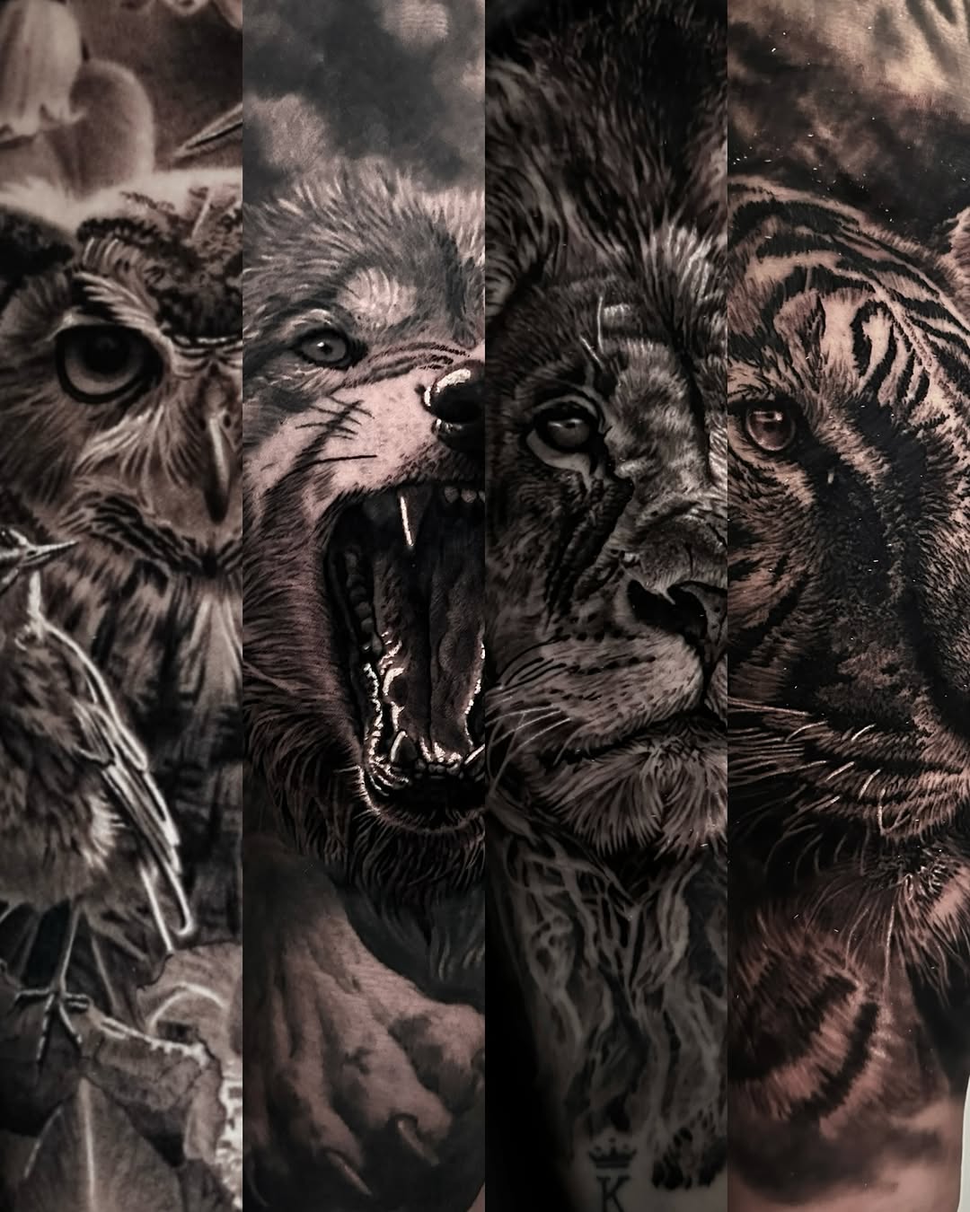 Tattoo by @k.richard.art — realism, black_and_grey
