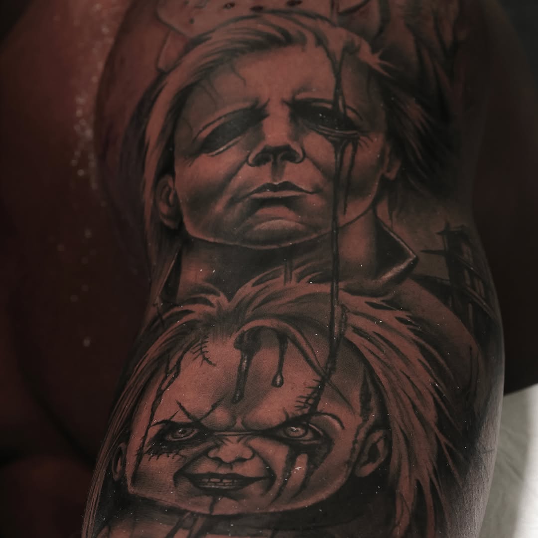 Tattoo by @alisalehtattoos β realism, dark_realism