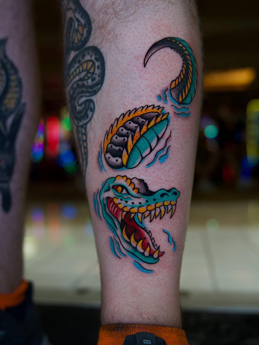 Tattoo by @raven_wood_tattoo โ american_traditional, illustrative