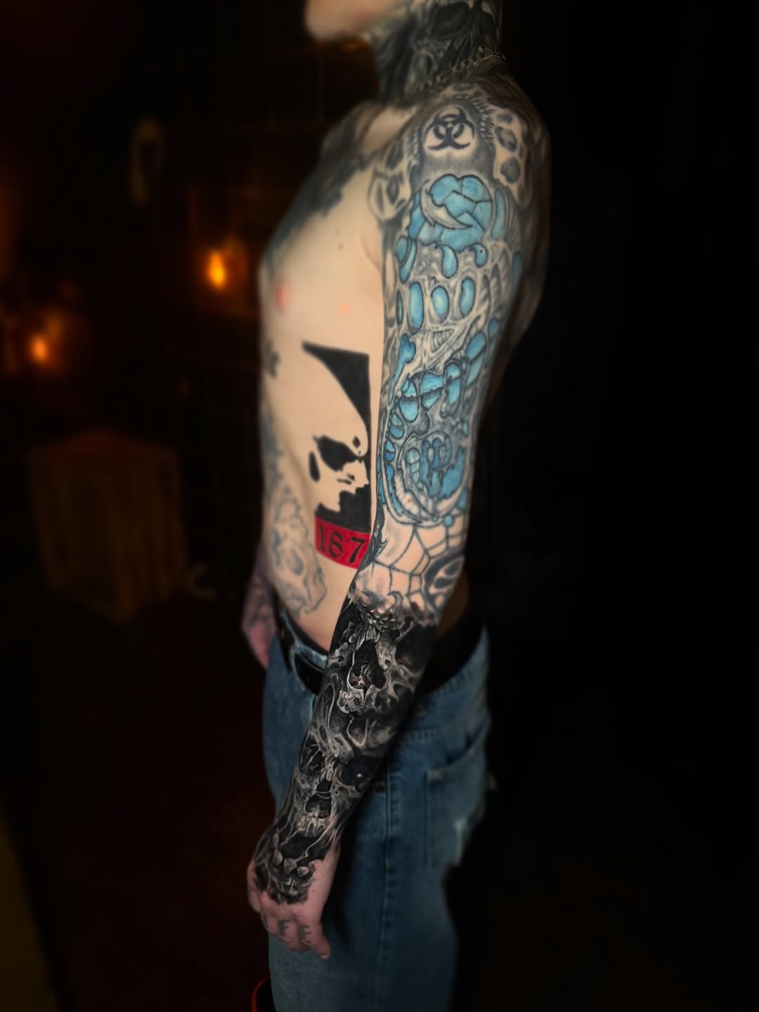 Tattoo by @alan_lis_tattoos β blackwork