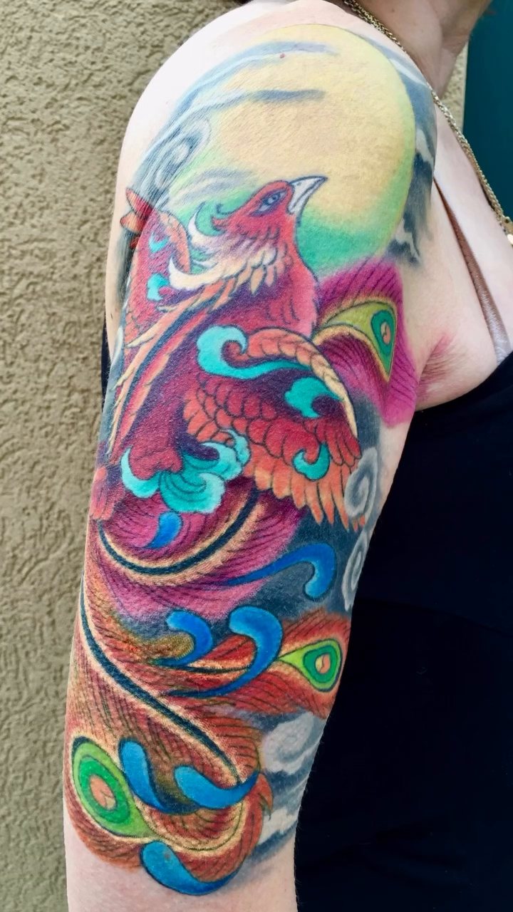 Tattoo by @madamelazongastattoo — japanese_irezumi, neo_traditional