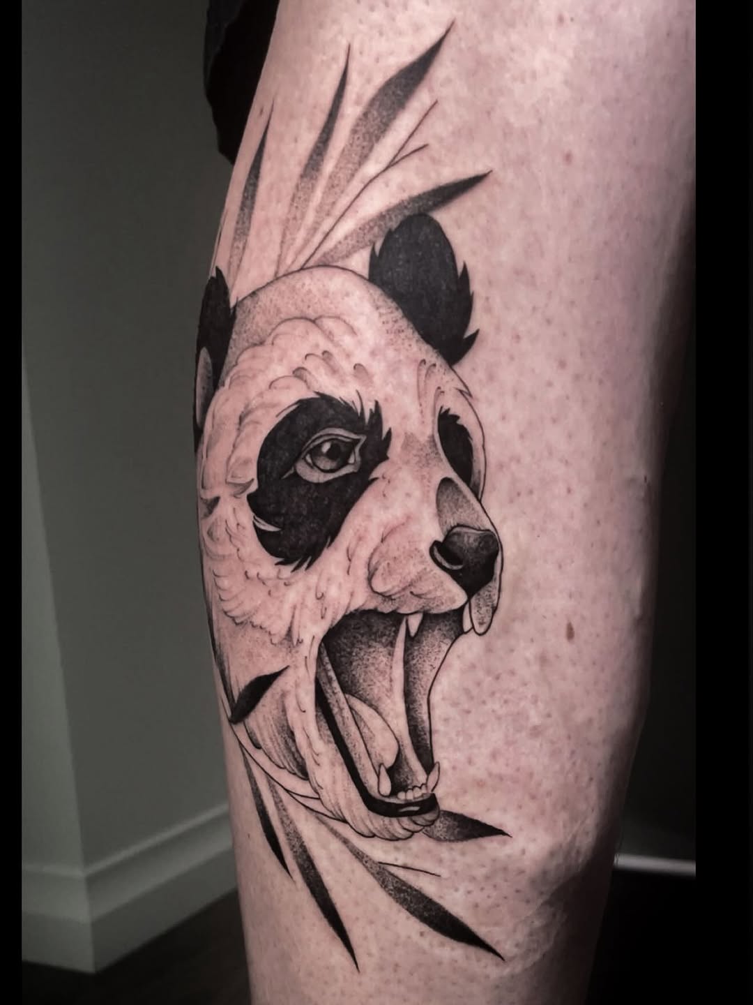 Tattoo by @sm.art.istry — black_and_grey, realism