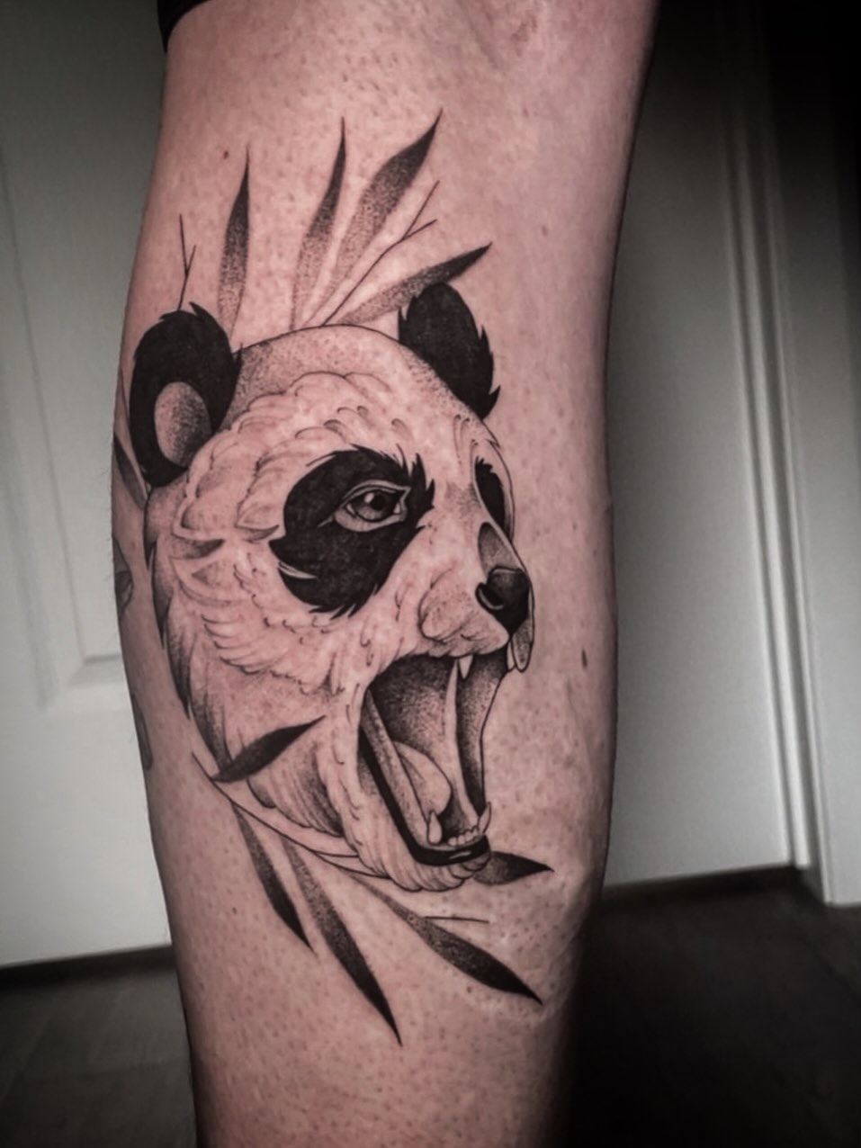 Tattoo by @sm.art.istry — realism, dotwork