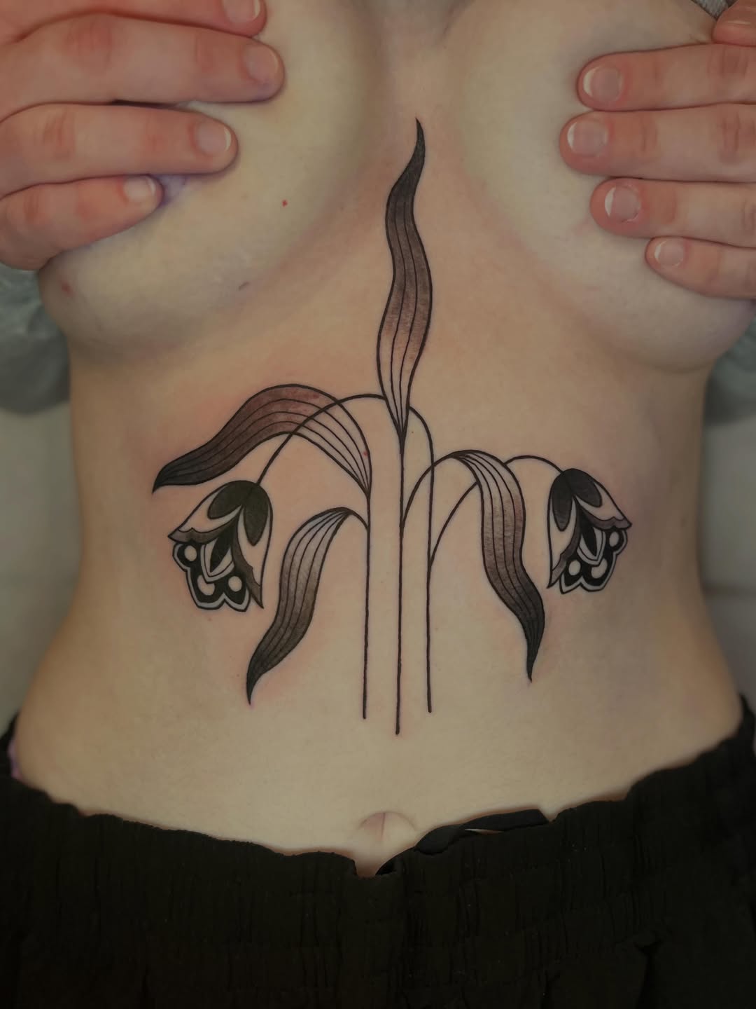 Tattoo by @zoeloutattoo — fine_line, black_and_grey