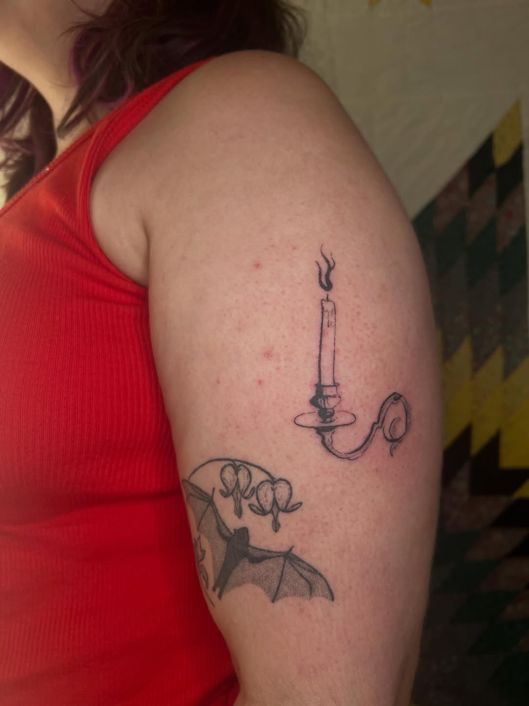 Tattoo by @soreoptimist — dotwork