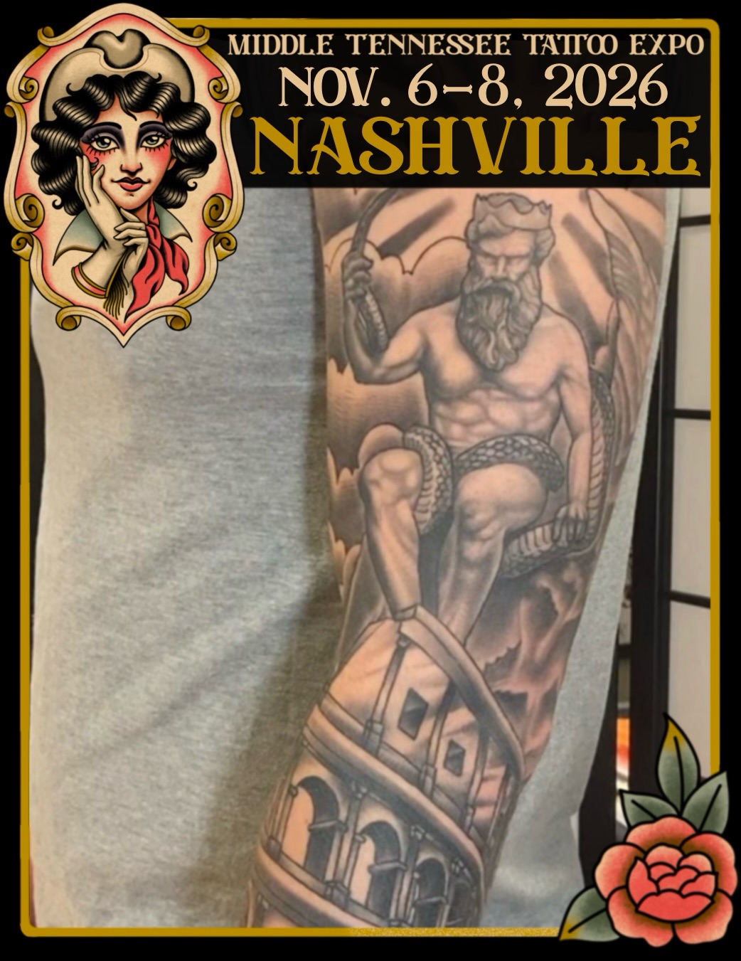 Tattoo by @josh_kirkpatrick_tattoo — black_and_grey, realism