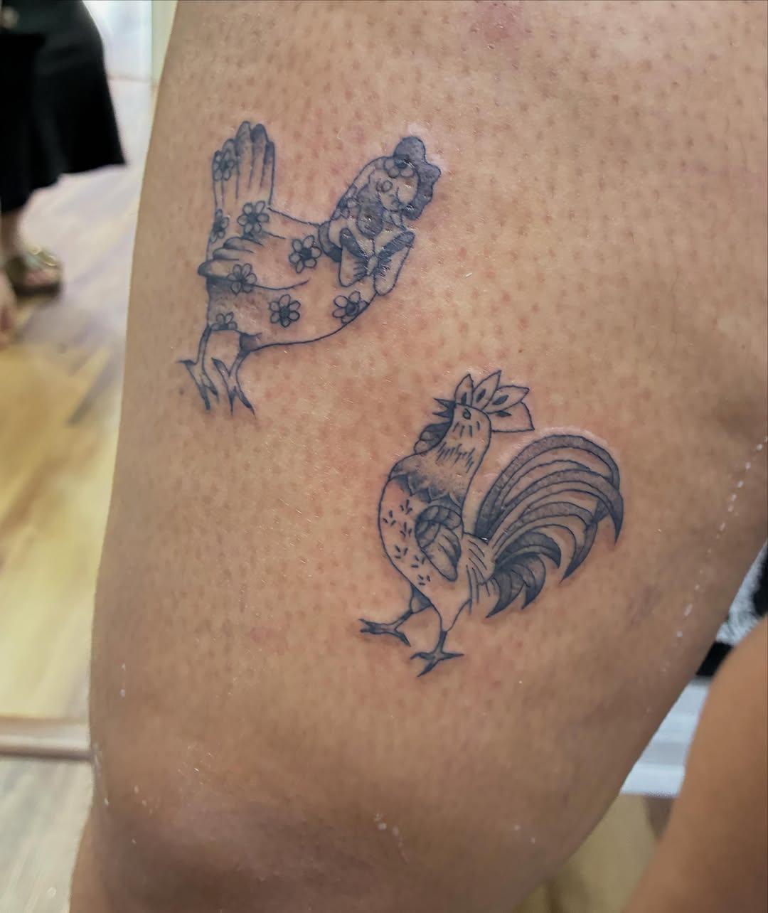 Tattoo by @alexztats — fine_line, black_and_grey
