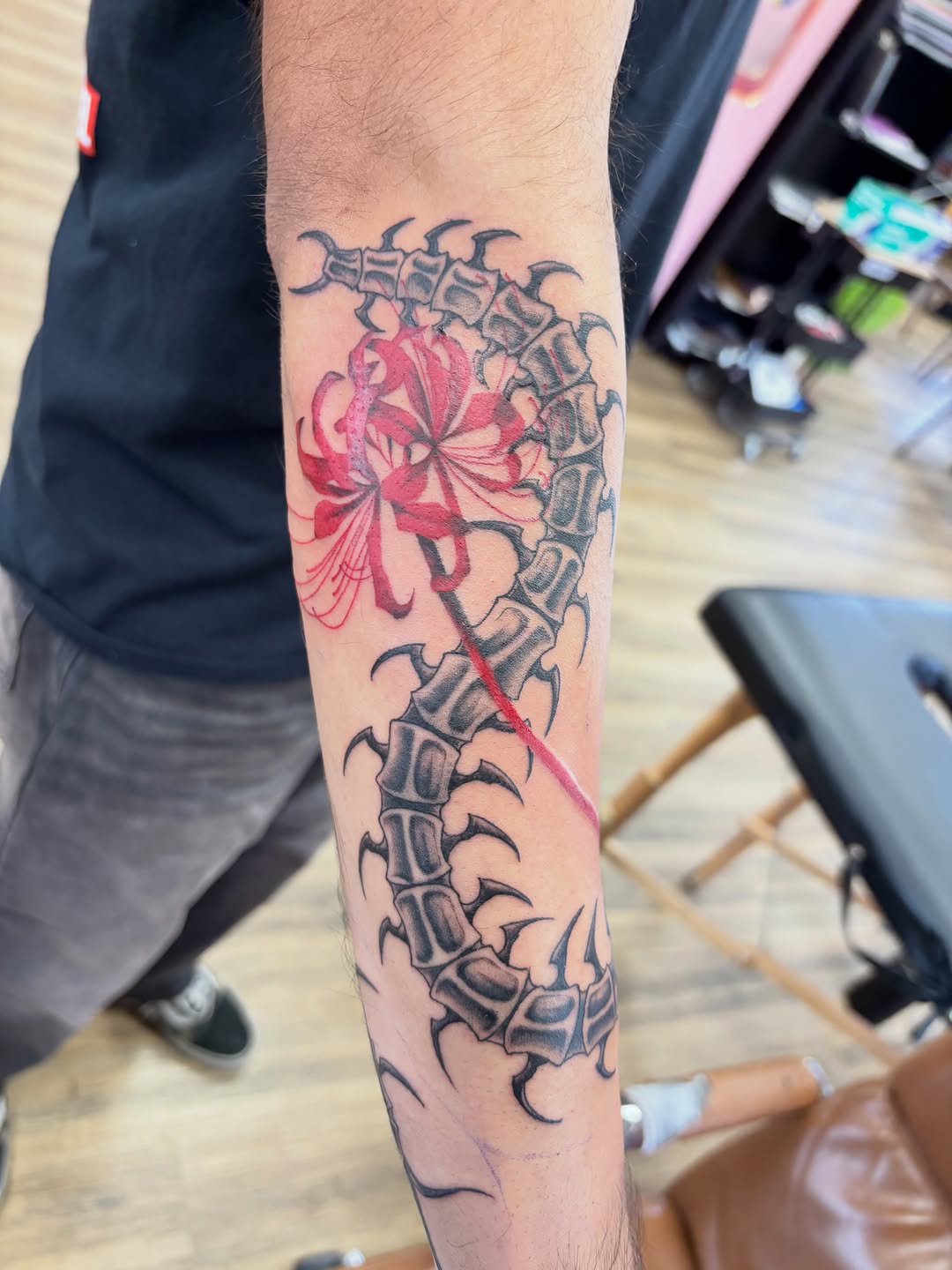 Tattoo by @jayytattoos_ — black_and_grey, realism