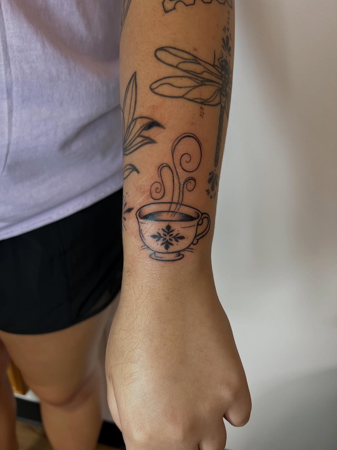 Tattoo by @presley.tattoos — illustrative, black_and_grey