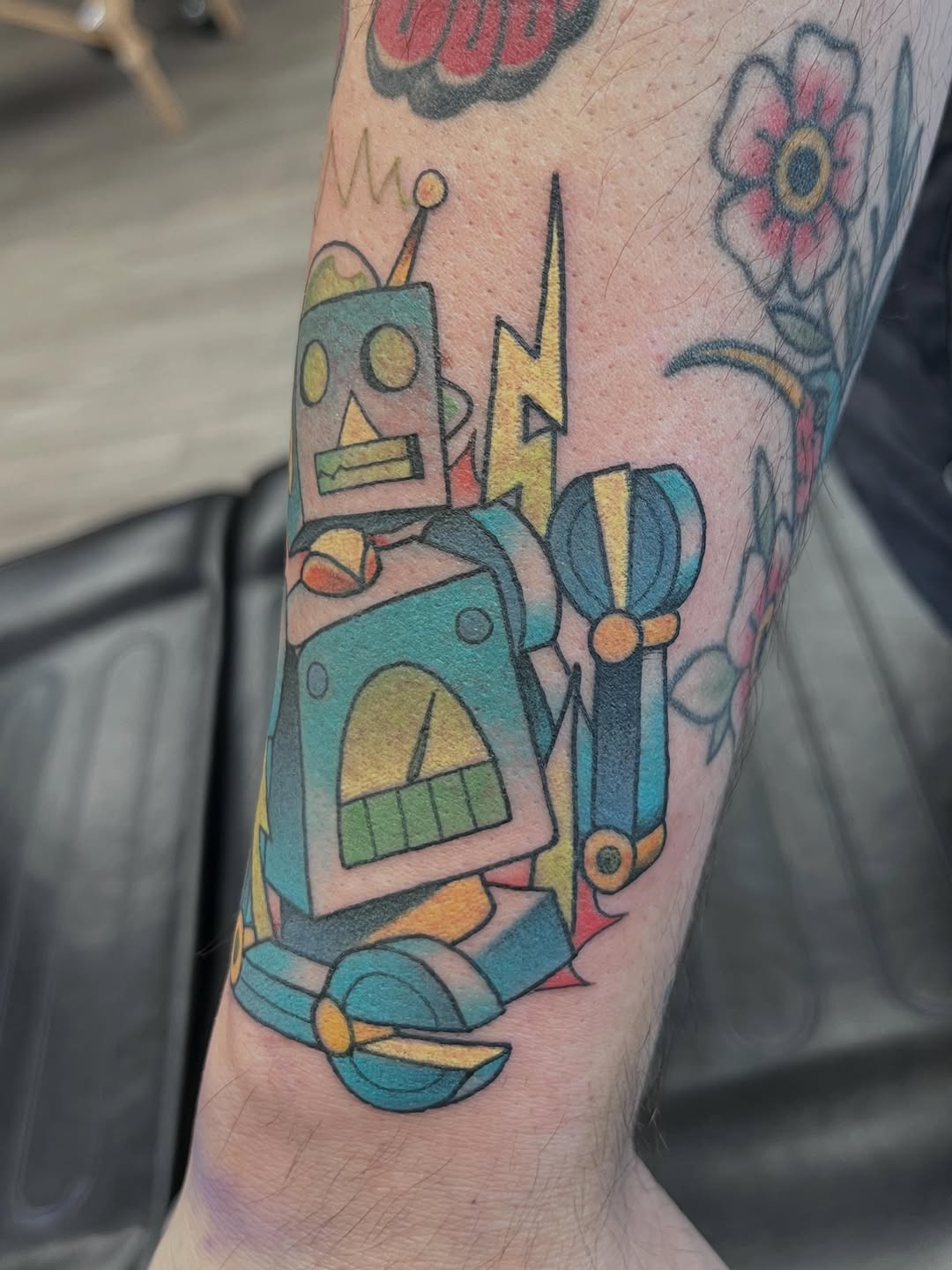 Tattoo by @leith_tattoo — new_school