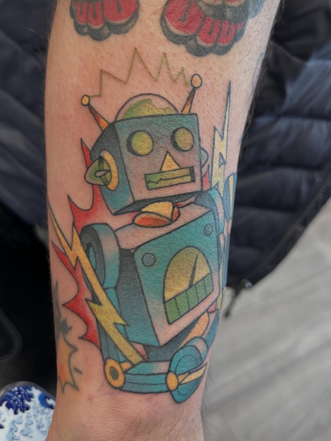 Tattoo by @leith_tattoo — new_school
