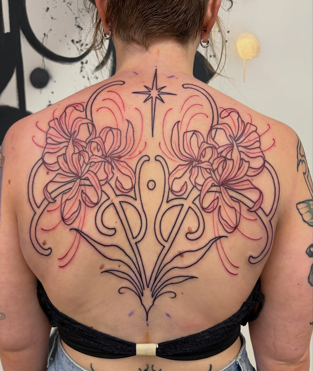 Tattoo by @kaylafaytattoos — illustrative, ornamental
