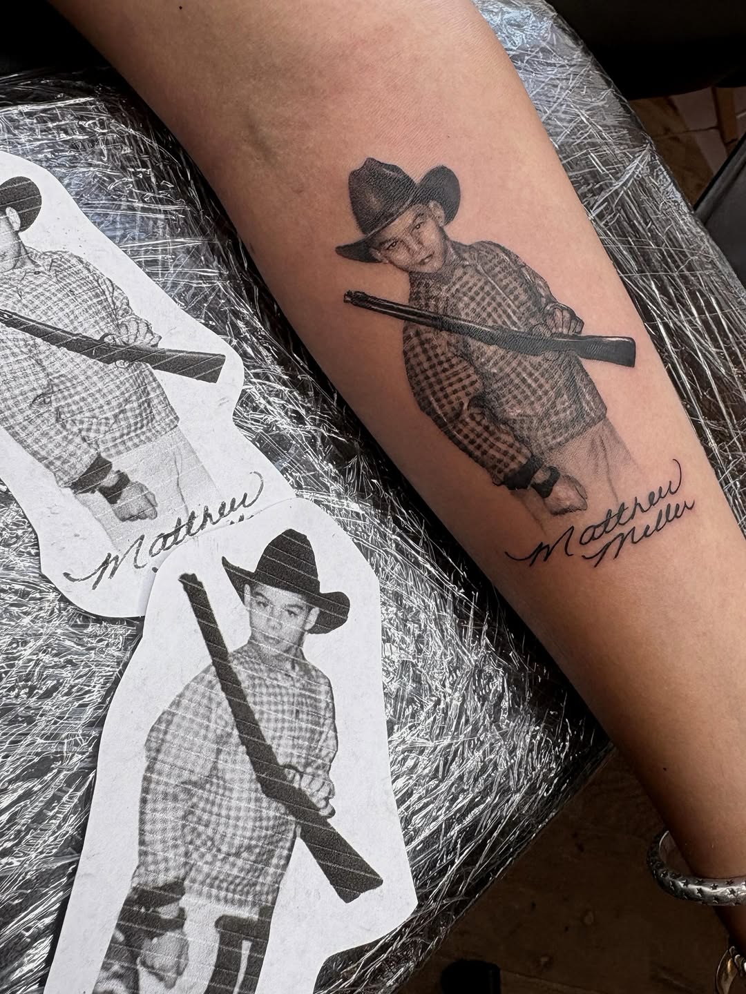 Tattoo by @tattedbygnyc โ realism, black_and_grey