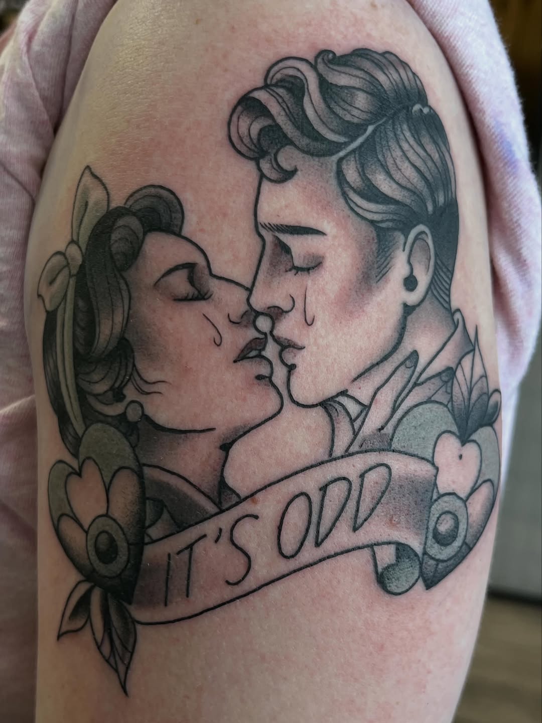 Tattoo by @leith_tattoo — american_traditional, lettering_script