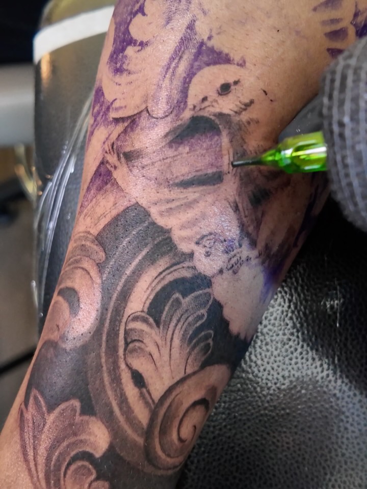 Tattoo by @carlos__macedo โ black_and_grey, realism
