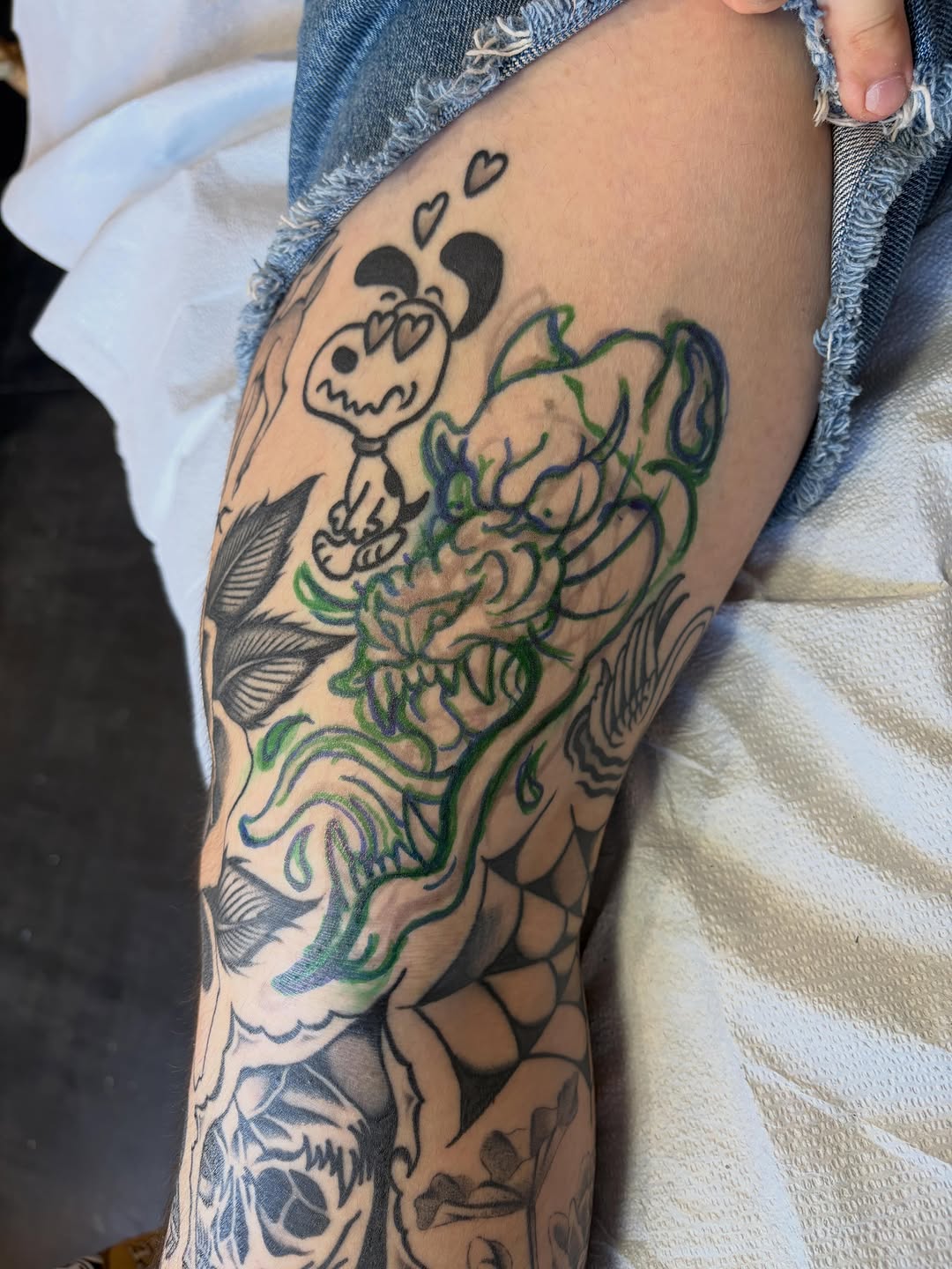Tattoo by @elmertattoos — new_school, japanese_irezumi