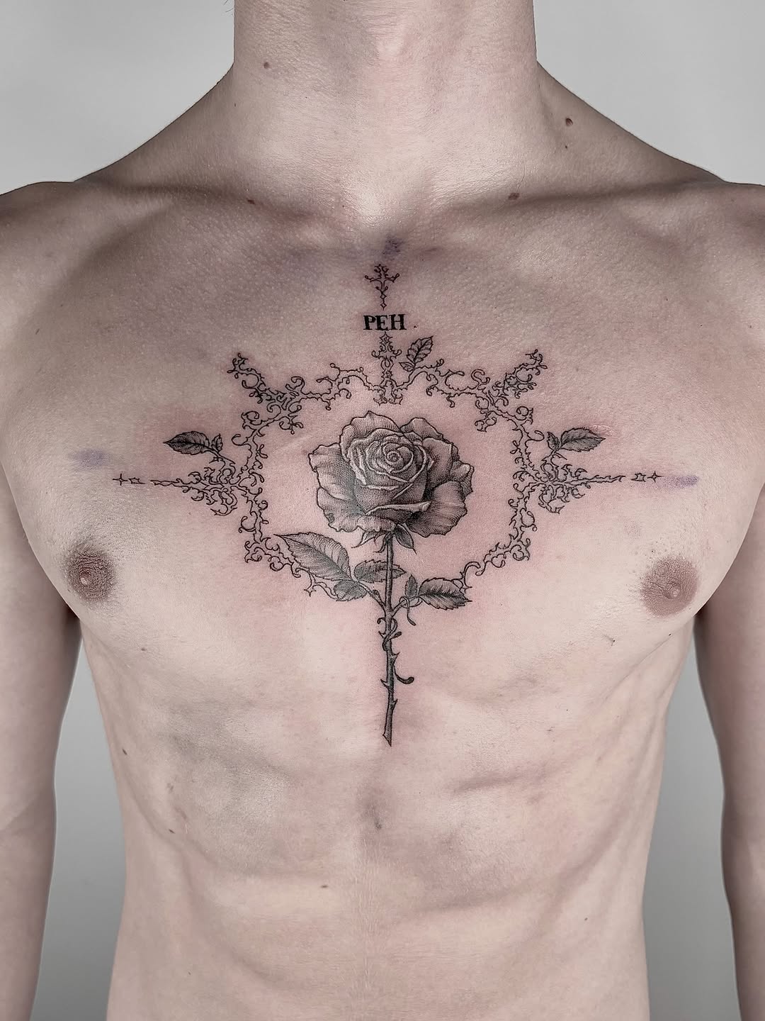 Tattoo by @miss.rage.tattoos — black_and_grey
