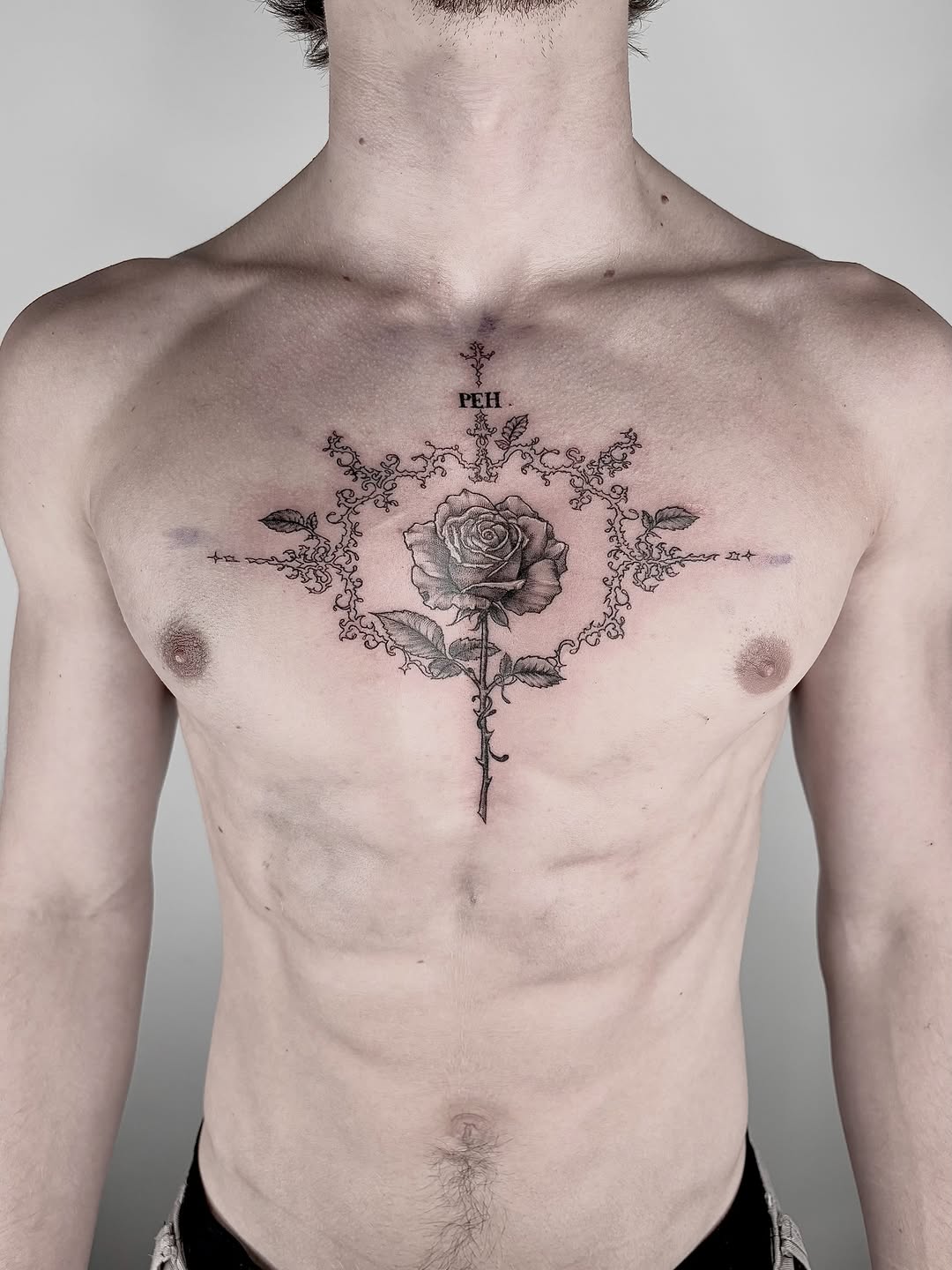 Tattoo by @miss.rage.tattoos — fine_line, black_and_grey