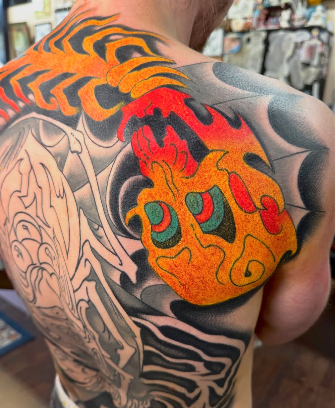 Tattoo by @sydtatz — japanese_irezumi, illustrative