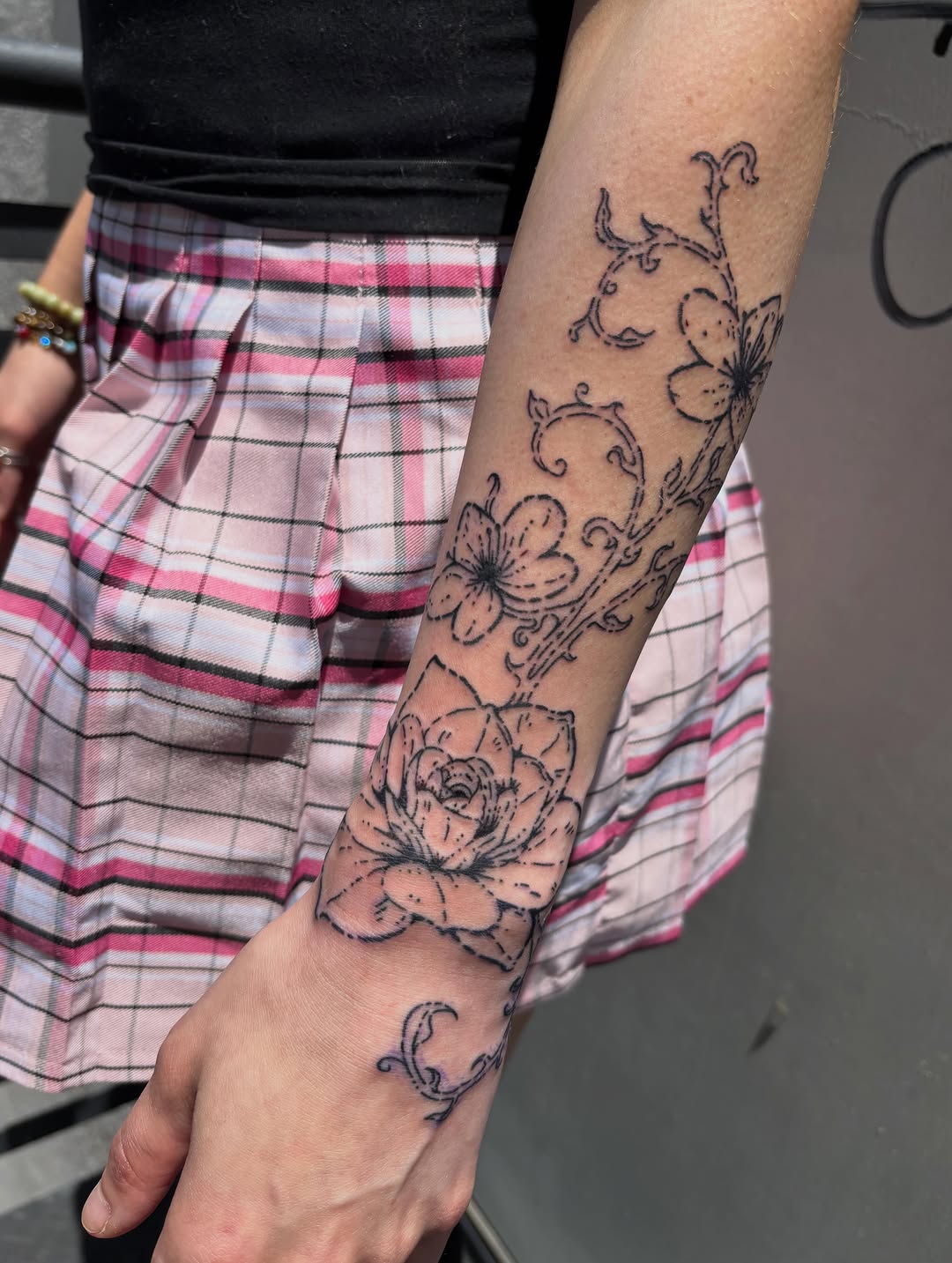 Tattoo by @l00se_needlez โ fine_line