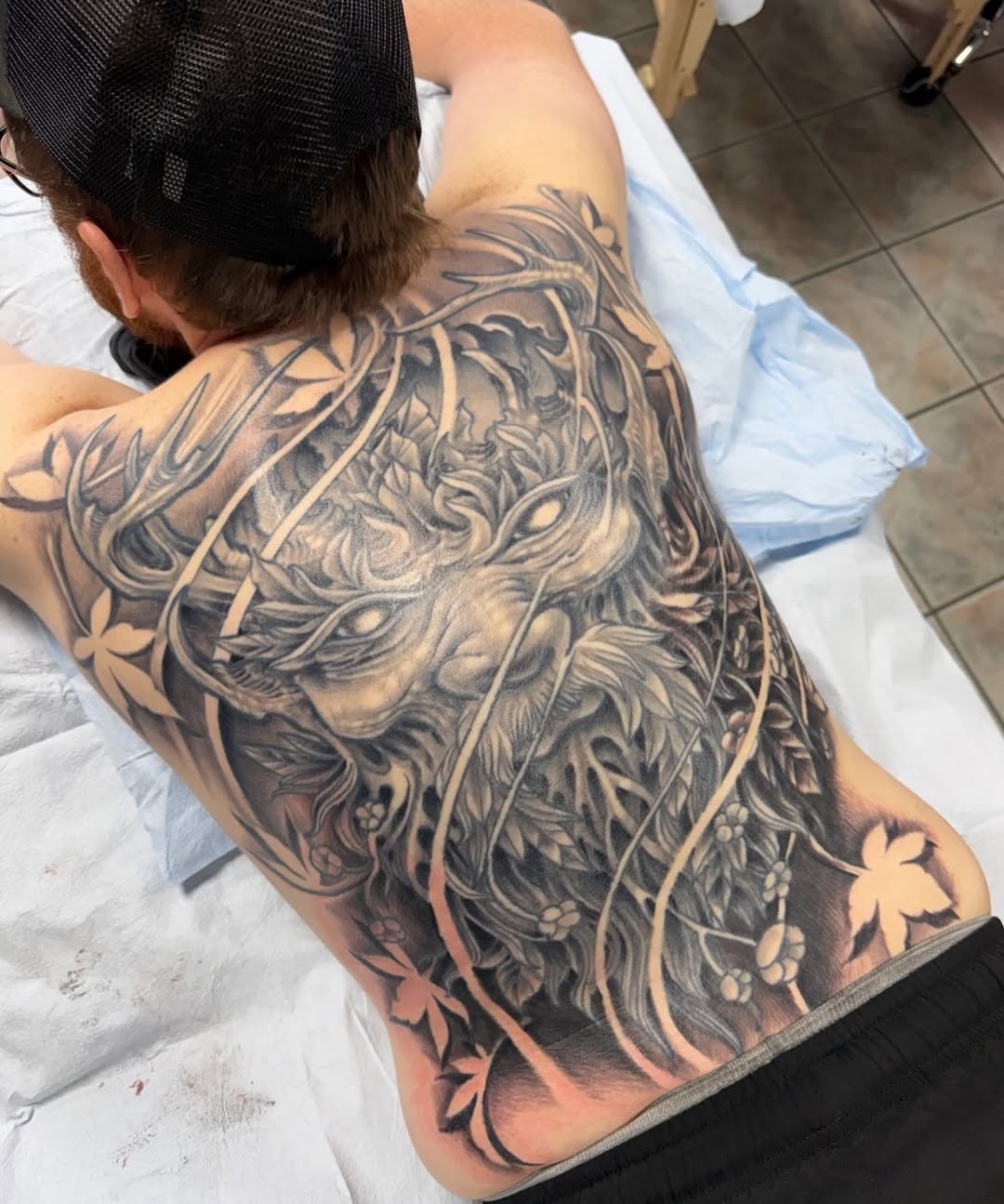 Tattoo by @corey_lostdog — black_and_grey, realism
