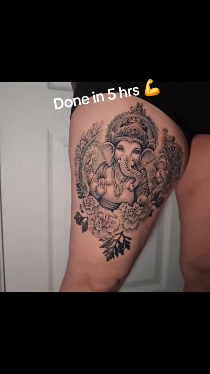 Tattoo by @nikki_se7en_tattoos — black_and_grey, realism