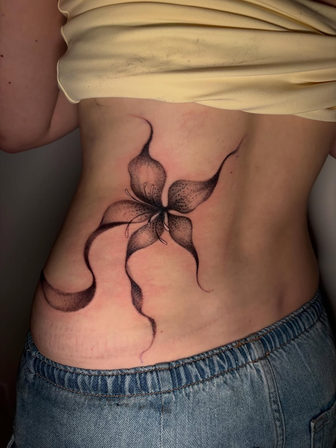 Tattoo by @juuls.ink — dotwork, illustrative