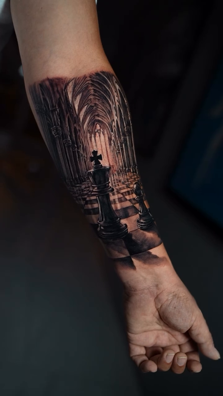 Tattoo by @alberto_marrero___ β black_and_grey, realism